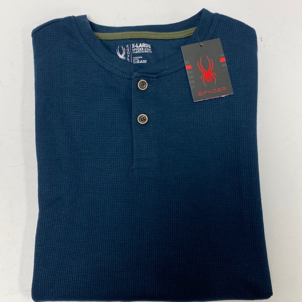 Spyder Mens Thermal Henley